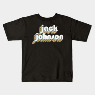 Retro Jack Johnson Kids T-Shirt